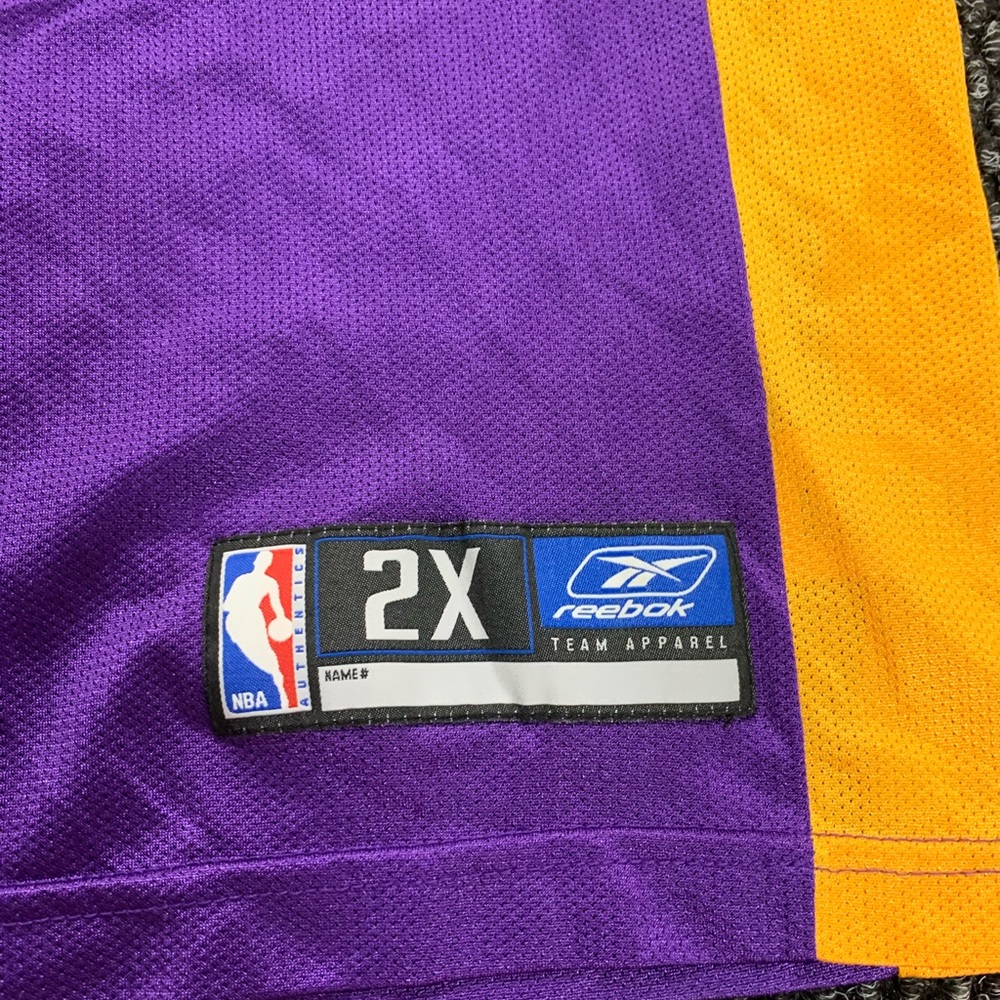 Kobe Bryant Los Angeles Lakers Jersey Reebok 2XL - Picture 3 of 8